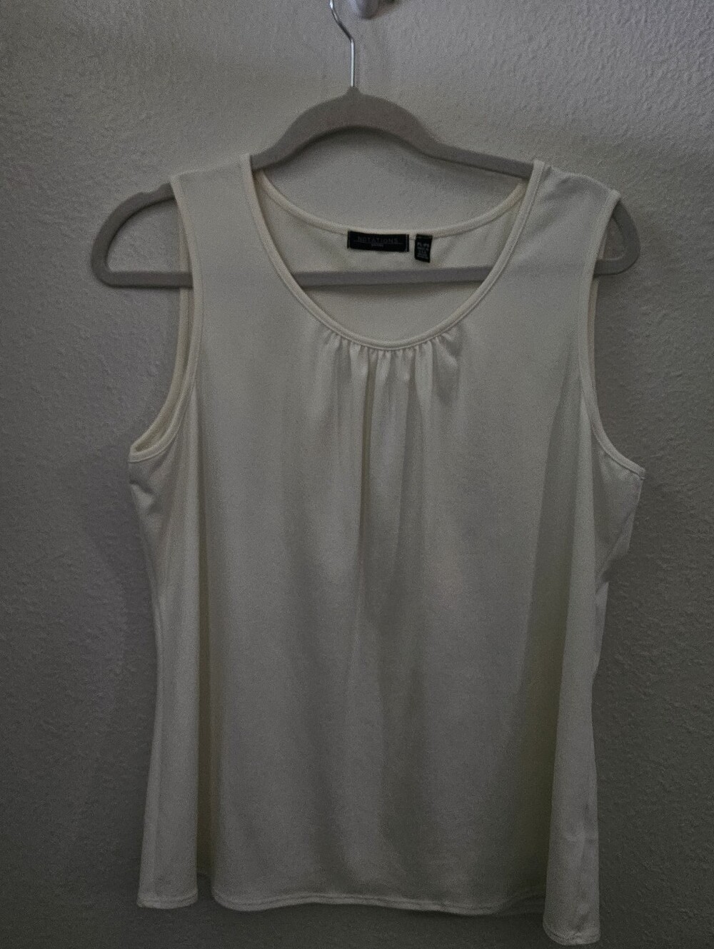 Notations Light Yellow Tank Size PL